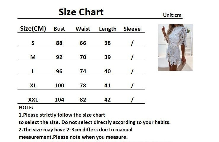 Spitzen-Zweiteiler mit Cut-Out-Muster