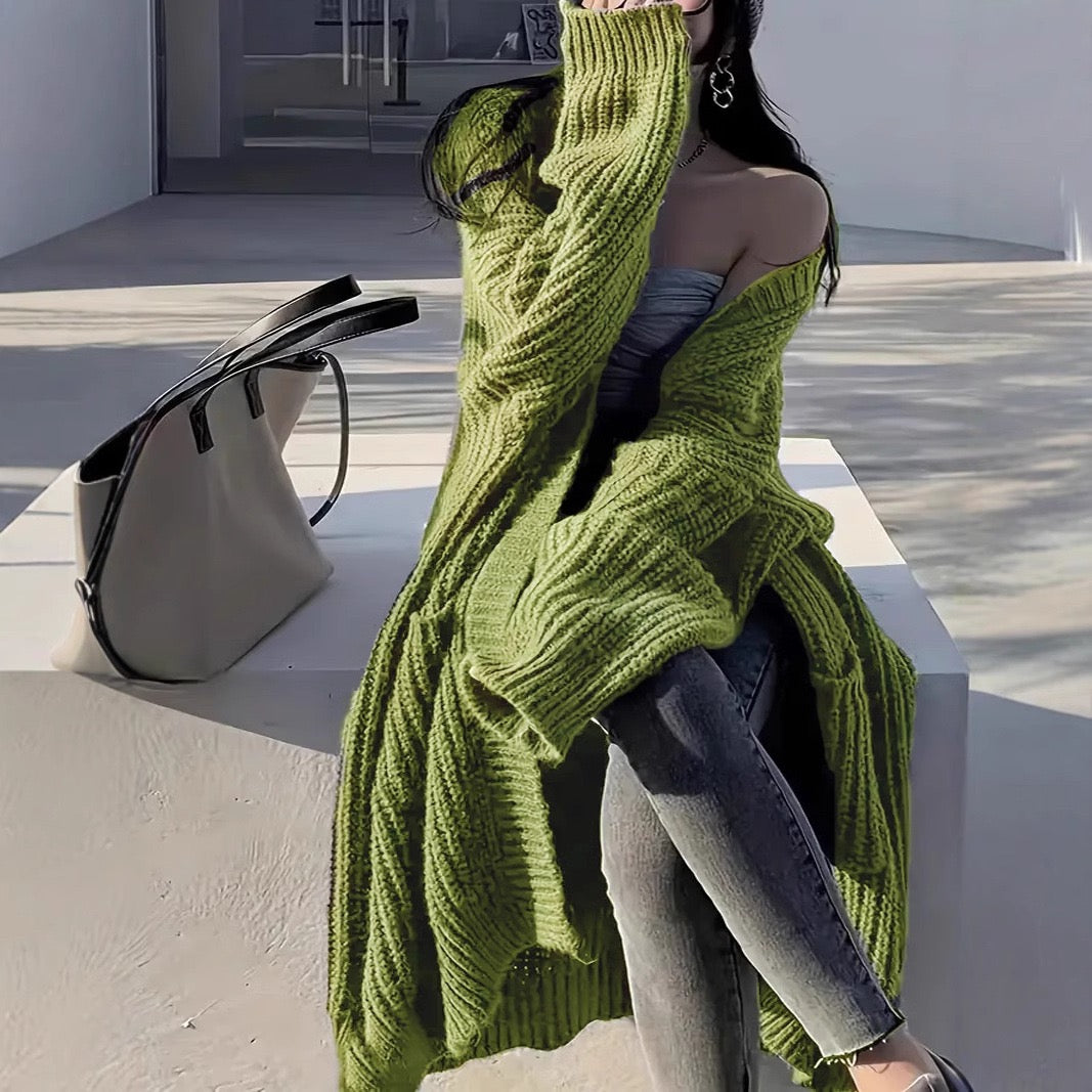 Strickjacke Oversize