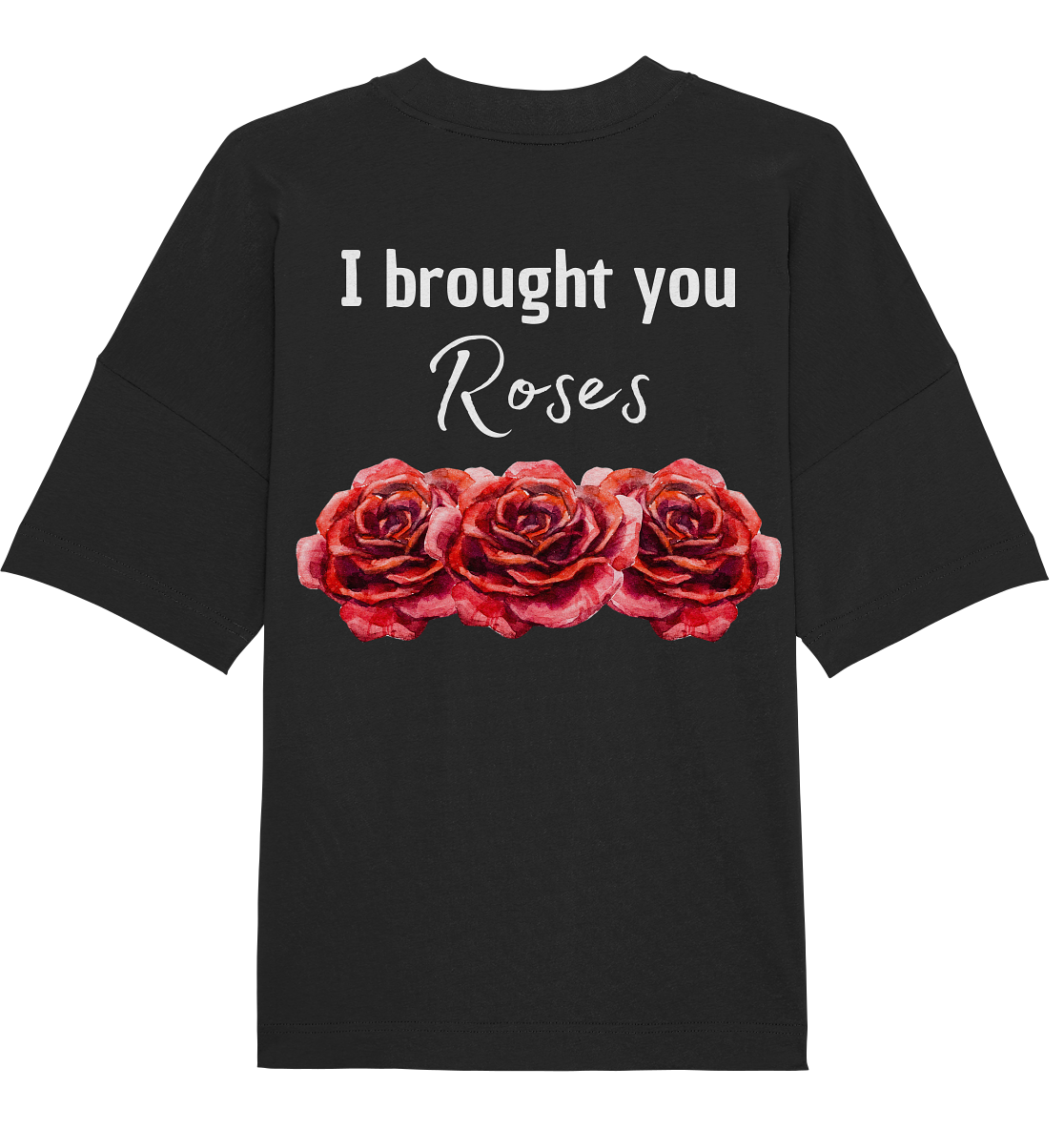 Roses - Organic Oversize Shirt