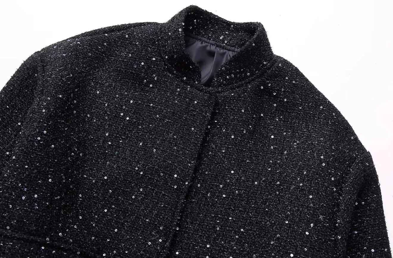 BlackGlam Luxe Jacket