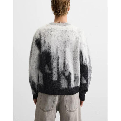 Grunge Sweater & Mohair-Optik