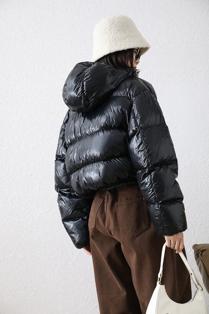 Midnight Glow - Chaqueta acolchada reflectante