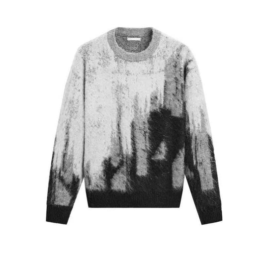 Grunge Sweater & Mohair-Optik