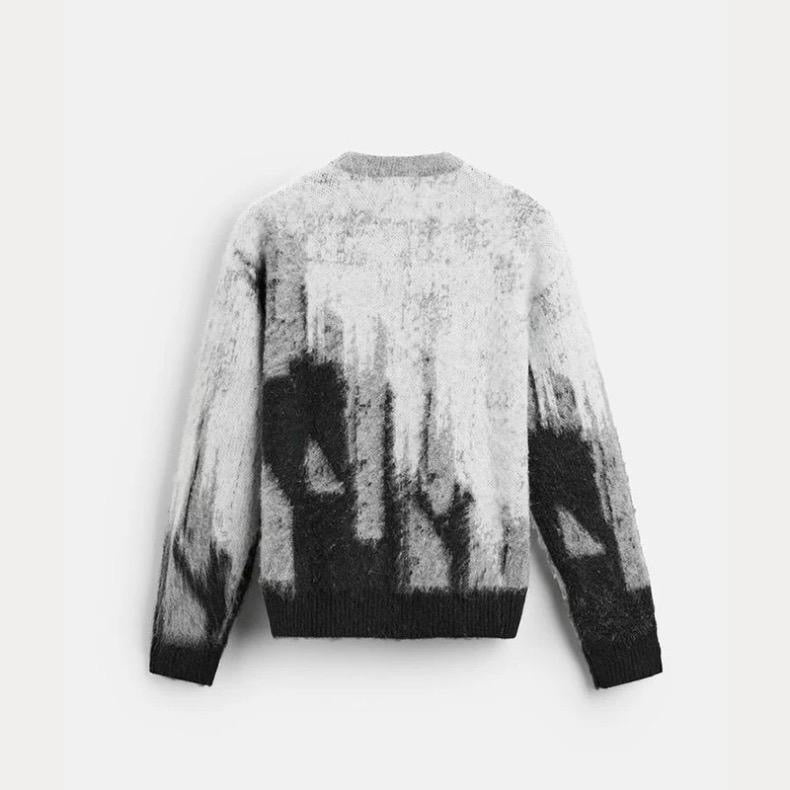 Grunge Sweater & Mohair-Optik