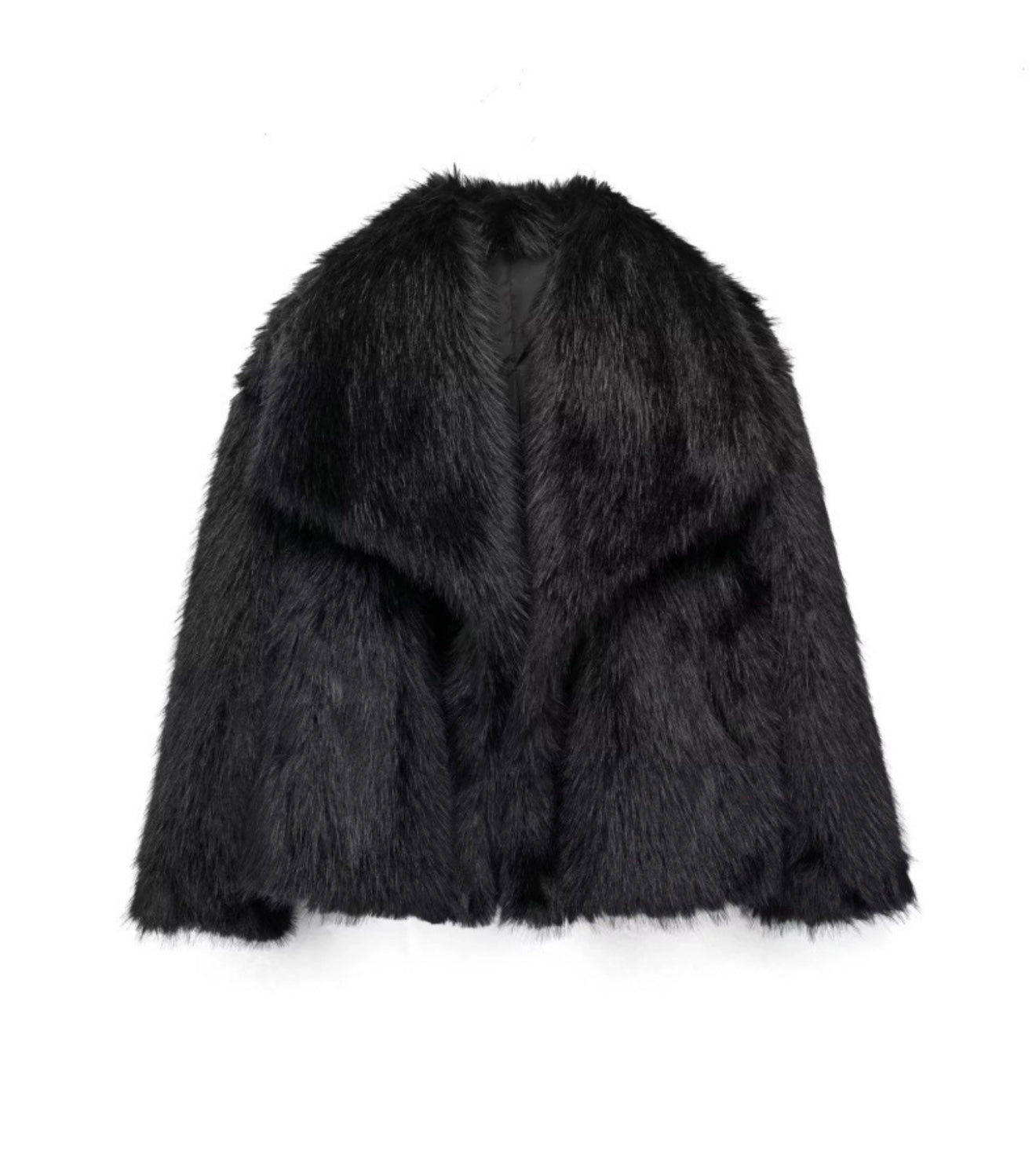 Lunaria Elegante Kunstfelljacke