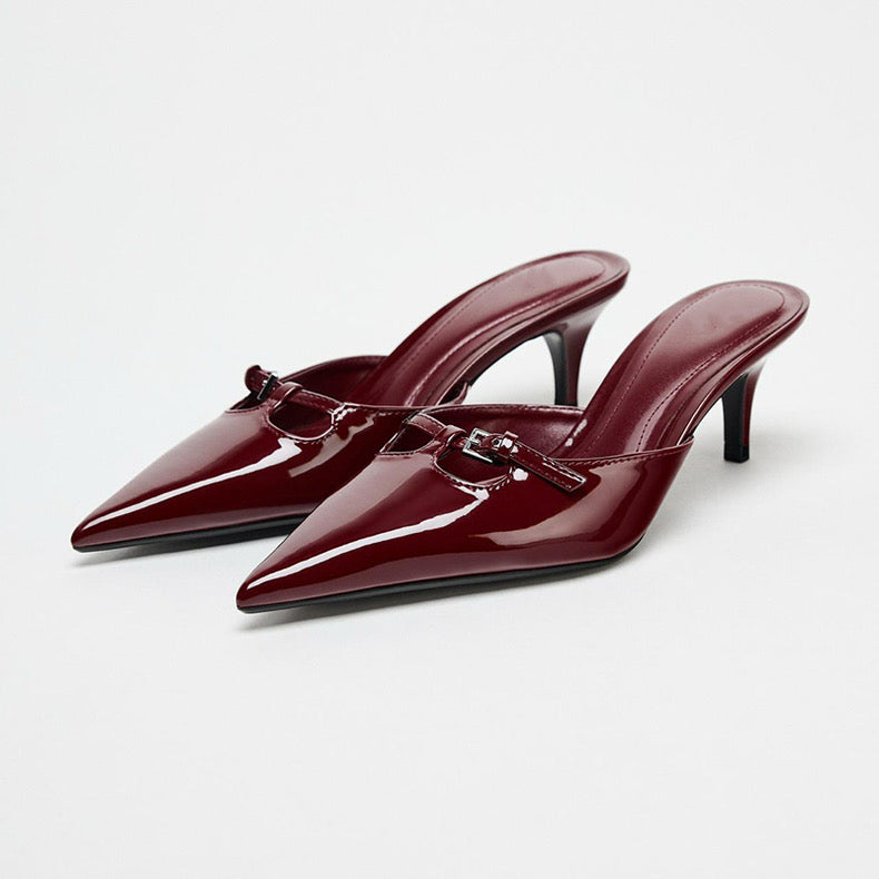 Maroon Glam Shoes