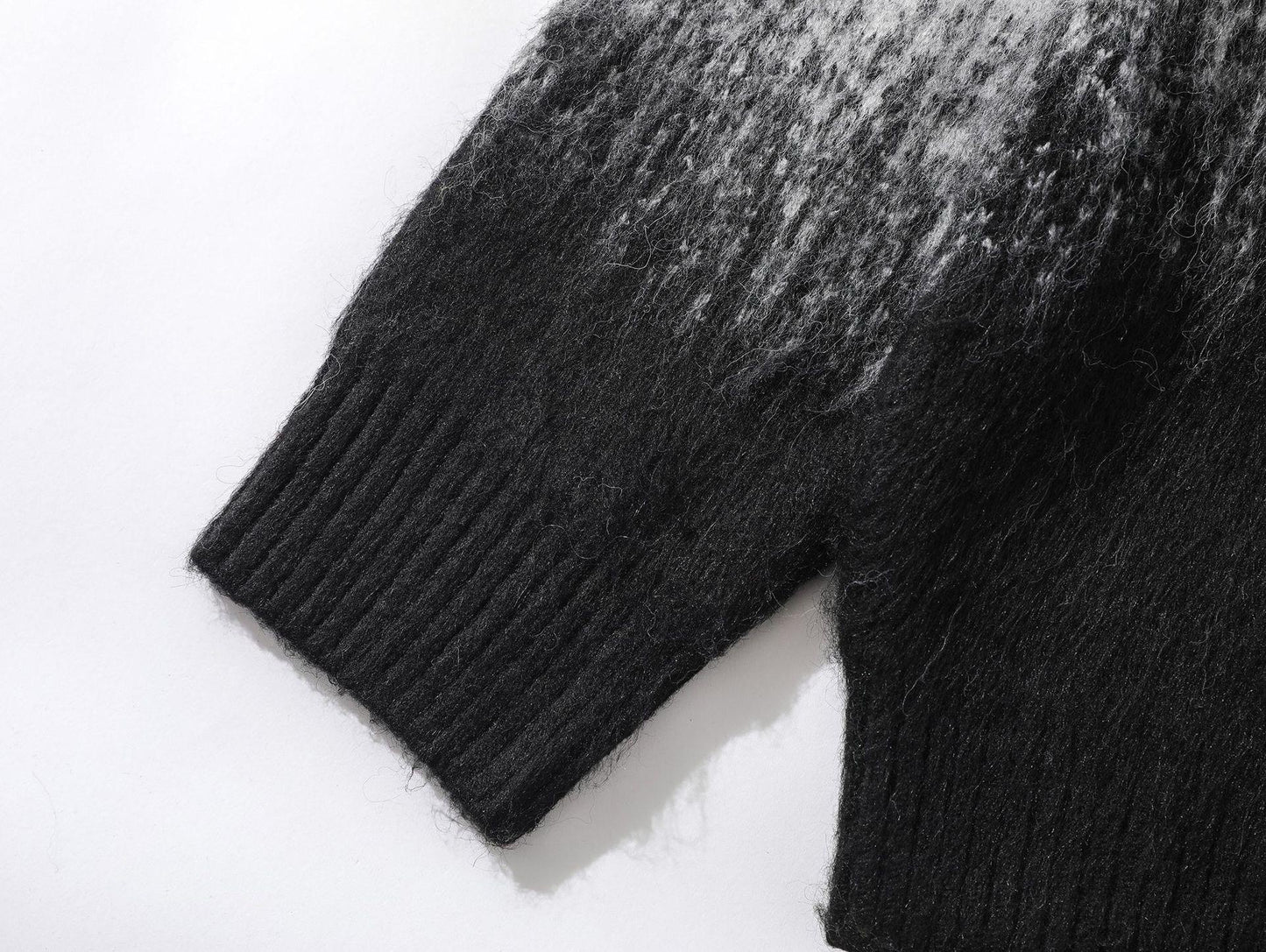 Grunge Sweater & Mohair-Optik