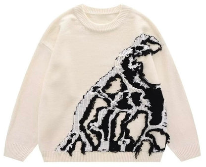 Urban Artistry - Abstract Elegance Sweater