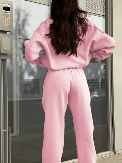 Stylish and Comfortable Jogging Suit - Two-Piece