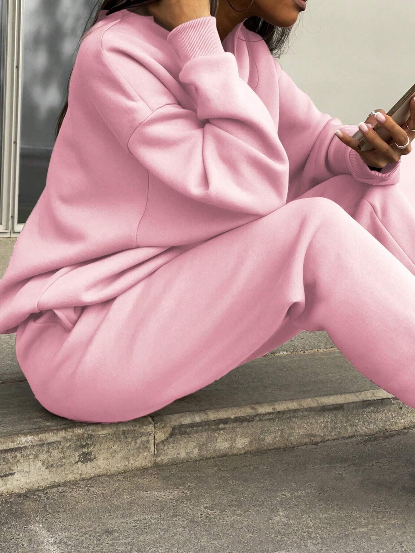 Stylish and Comfortable Jogging Suit - Two-Piece