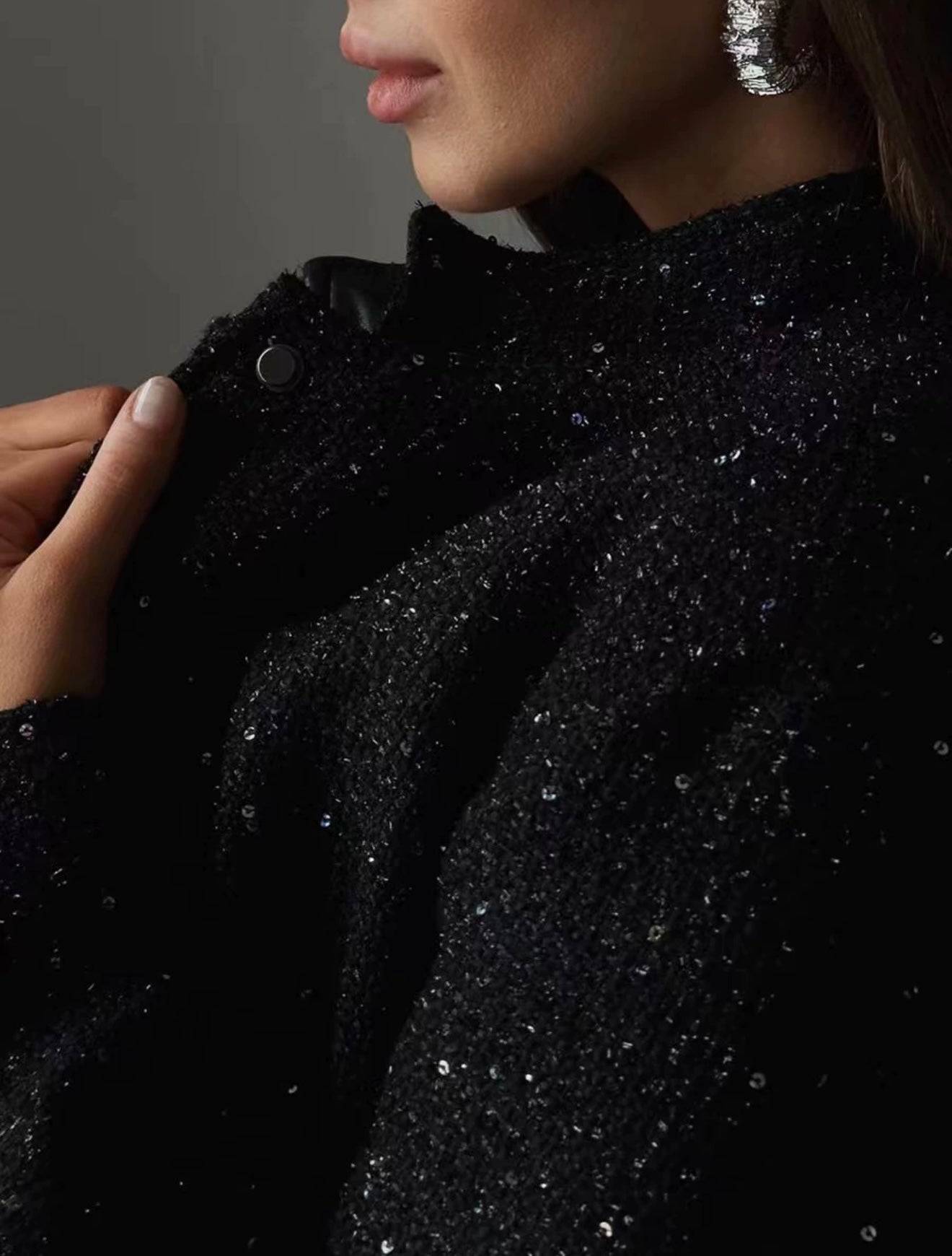 BlackGlam Luxe Jacket