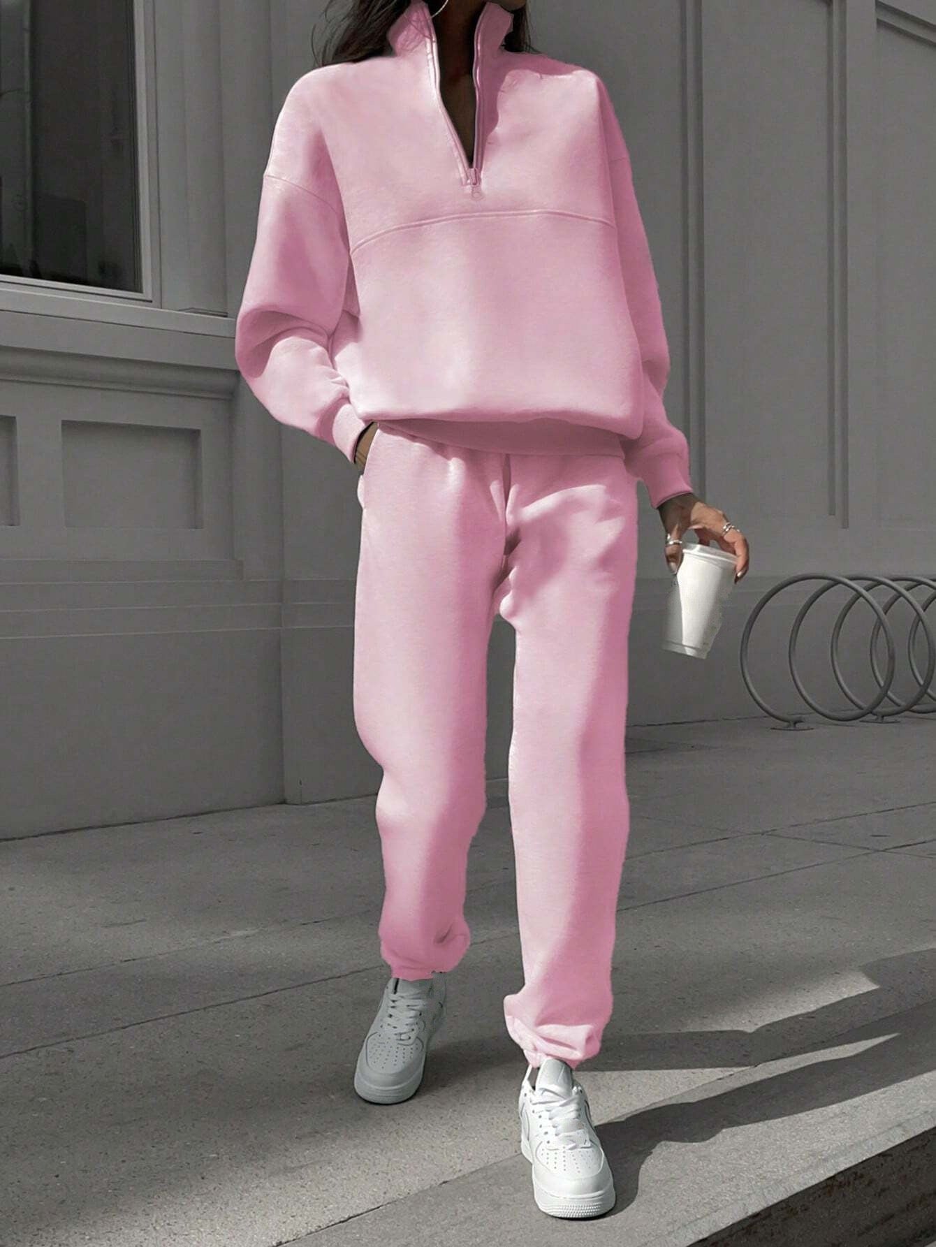 Stylish and Comfortable Jogging Suit - Two-Piece