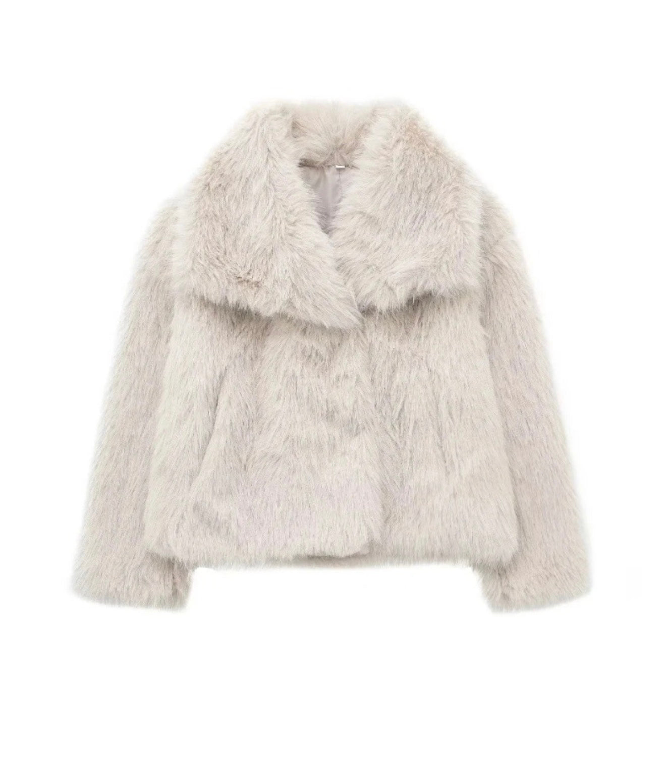 Lunaria Elegante Kunstfelljacke