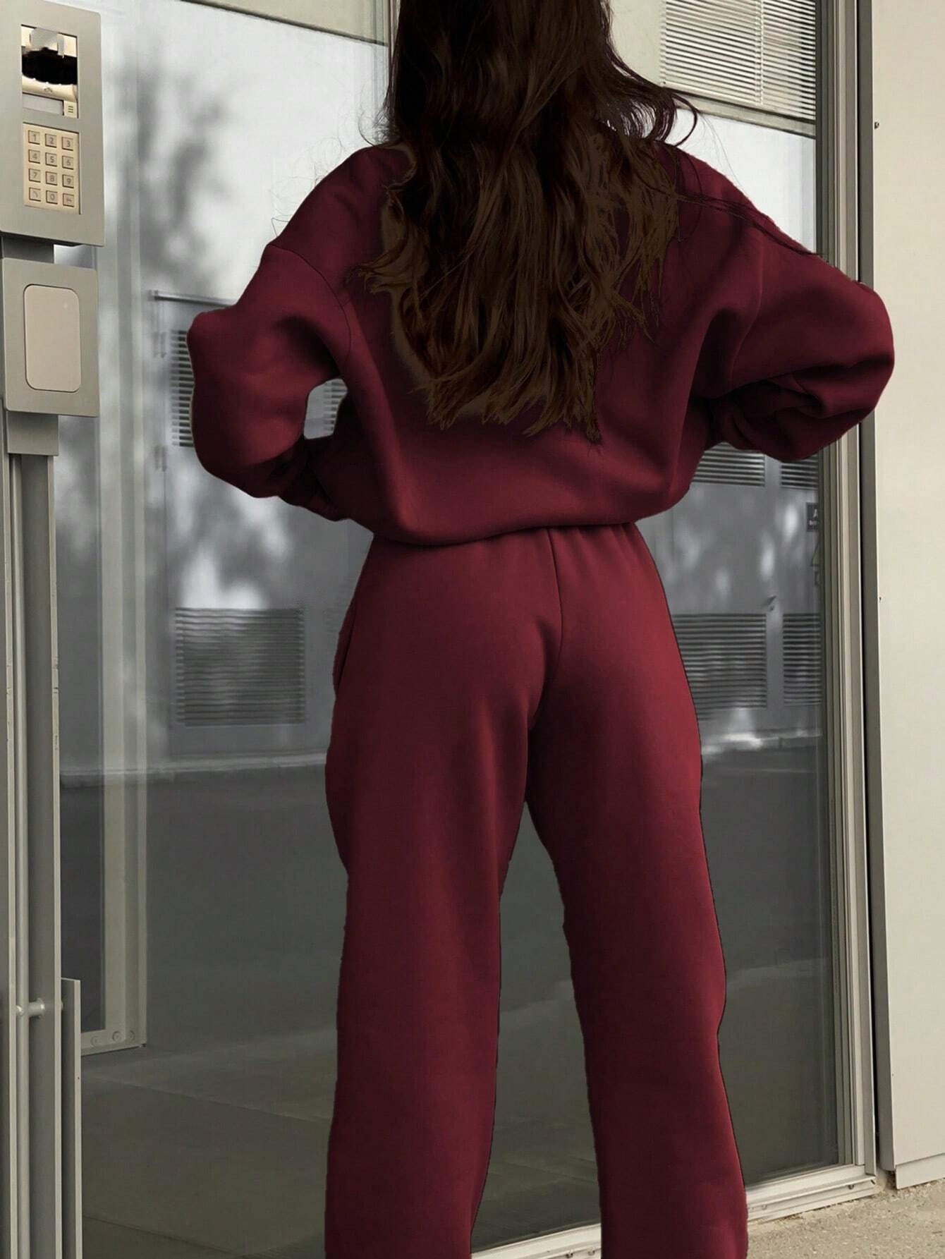 Stylish and Comfortable Jogging Suit - Two-Piece