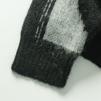 Grunge Sweater & Mohair-Optik