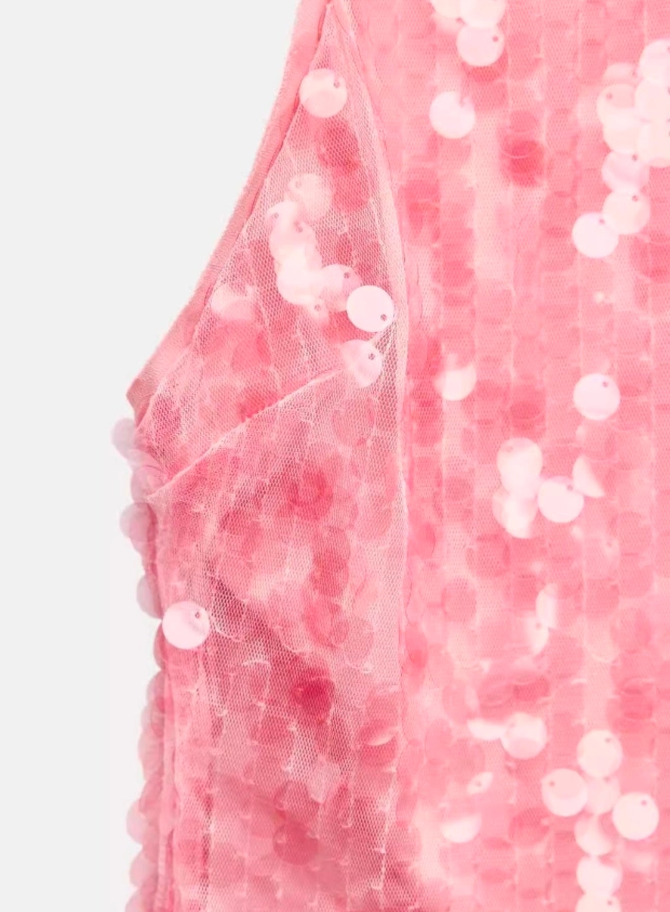 Pailletten Maxikleid