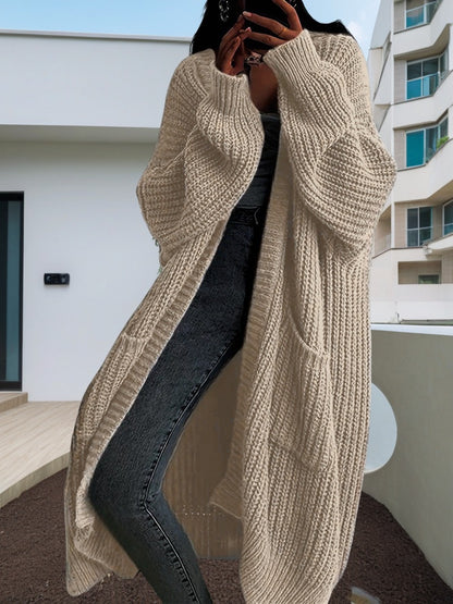 Strickjacke Oversize