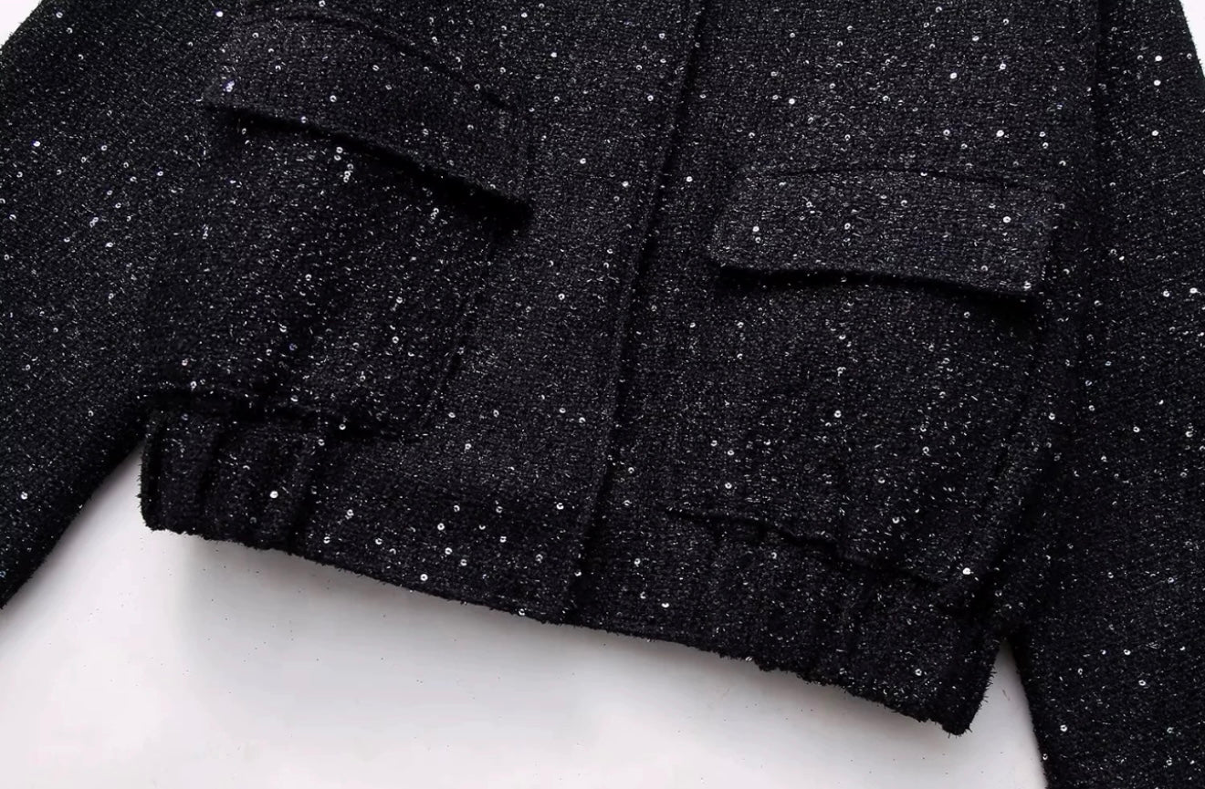 BlackGlam Luxe Jacket