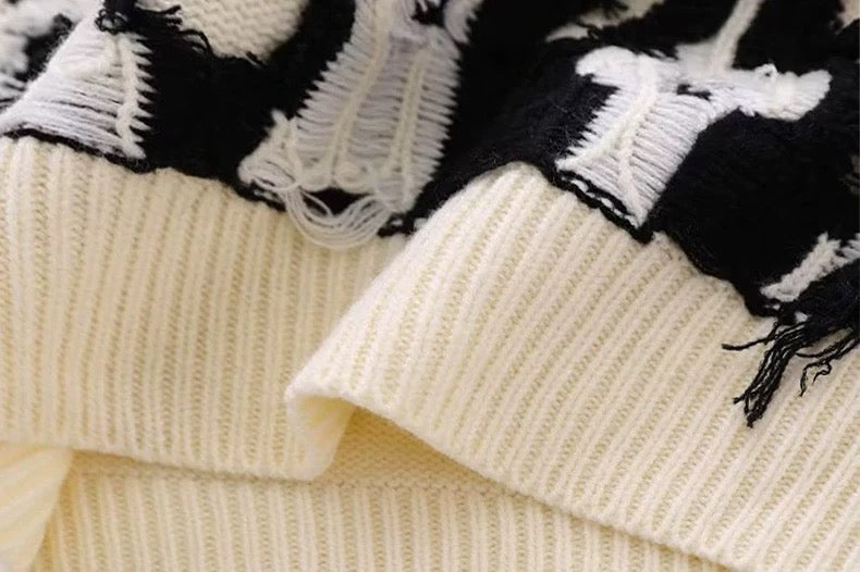 Urban Artistry - Abstract Elegance Sweater