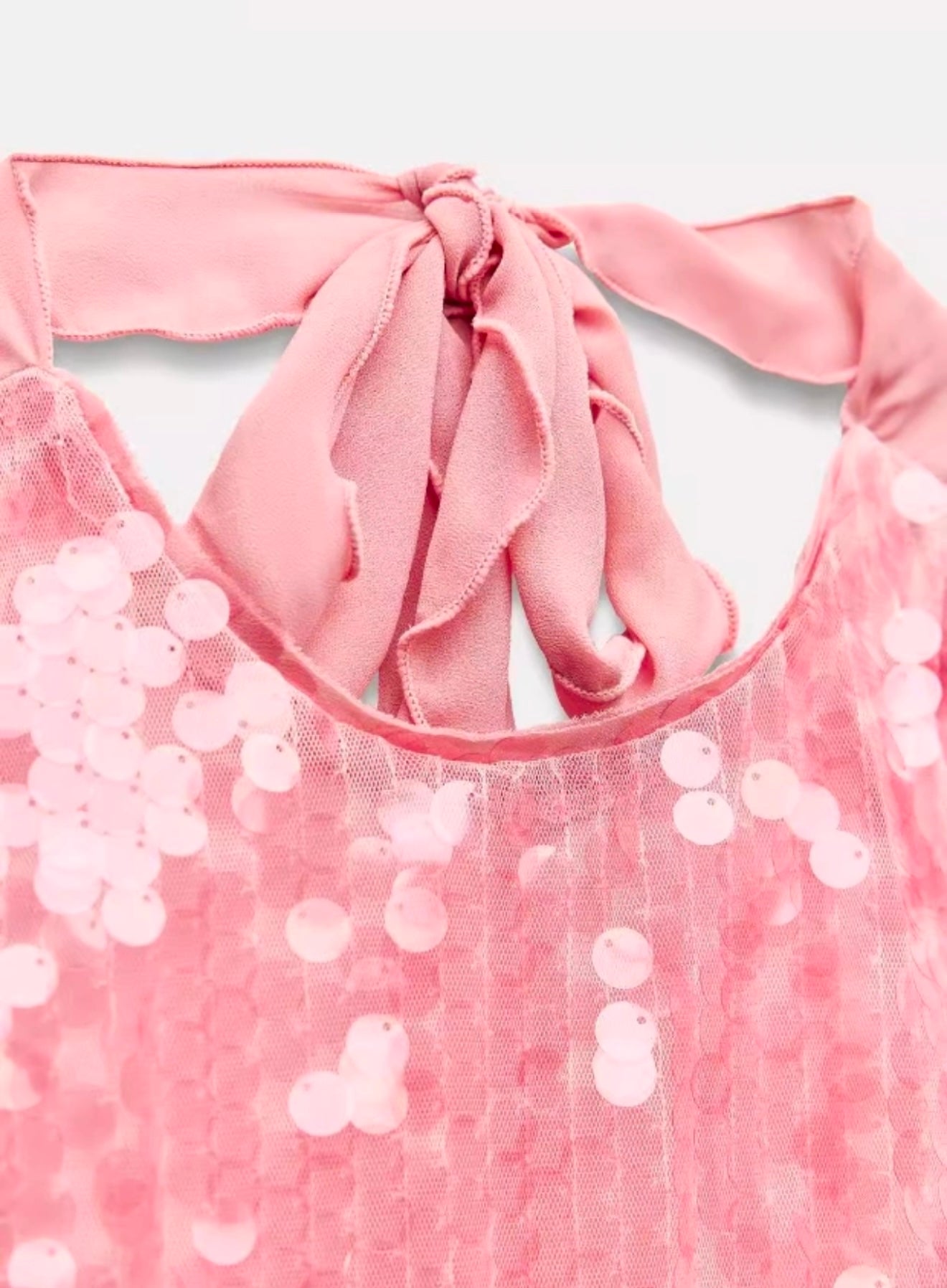 Pailletten Maxikleid