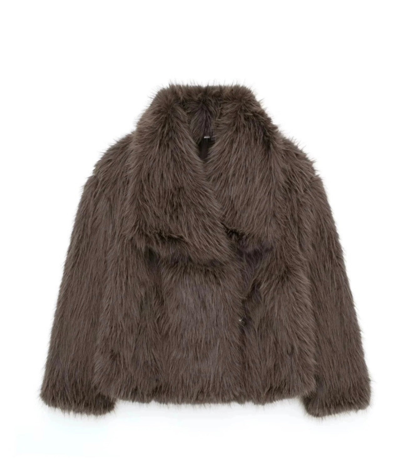 Lunaria Elegante Kunstfelljacke