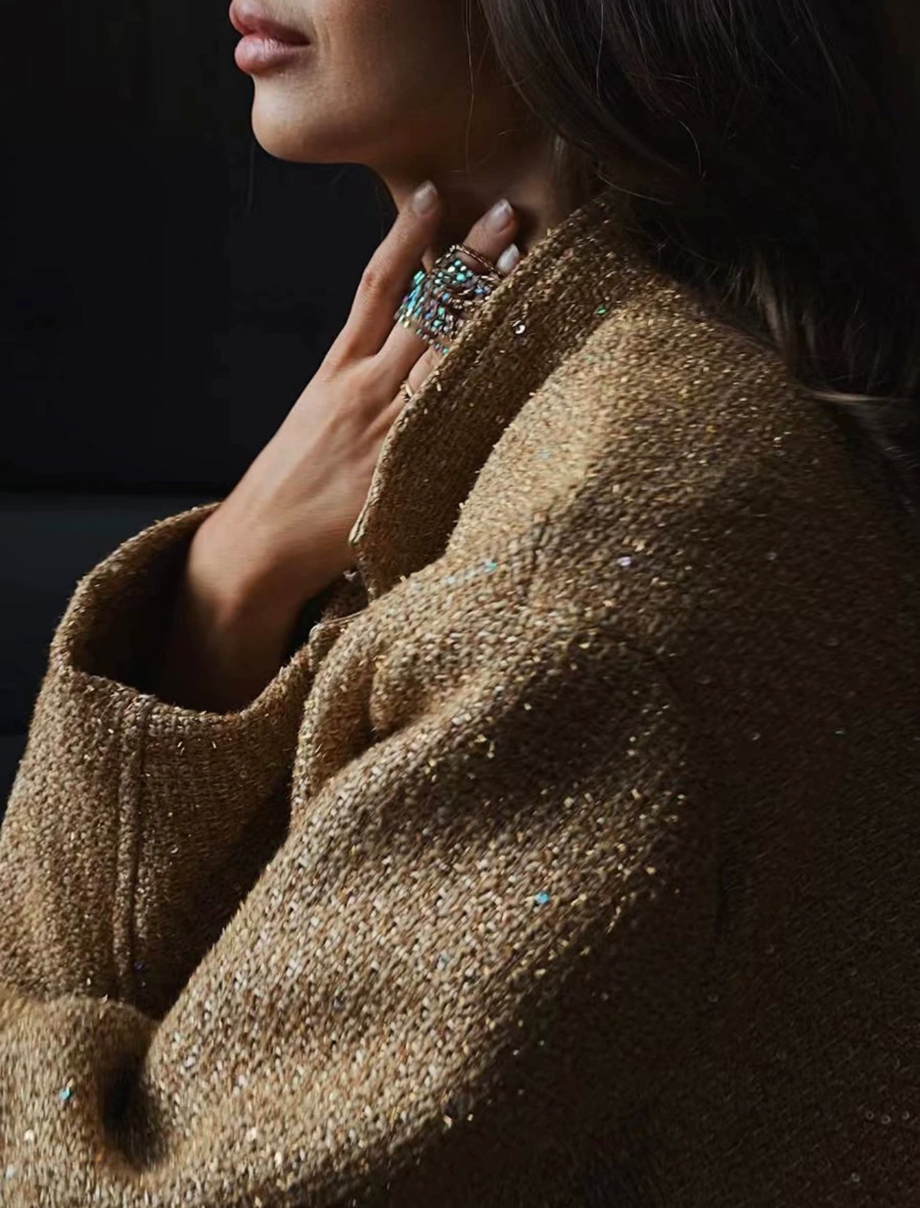 BlackGlam Luxe Jacket