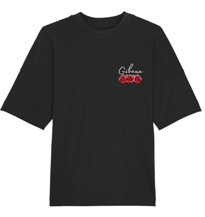 Roses - Organic Oversize Shirt