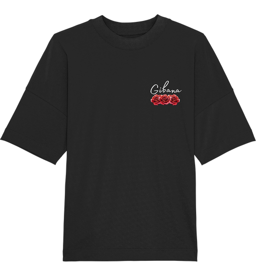 Roses - Organic Oversize Shirt