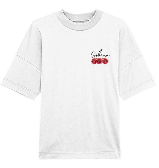 Roses - Organic Oversize Shirt